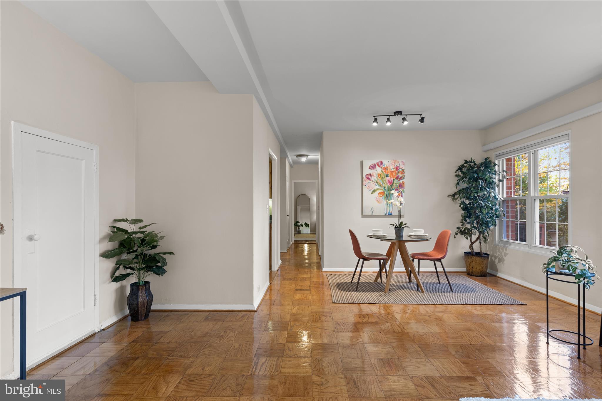 3721 Gunston Road Alexandria, VA 22302 - Photo 8 of 28 a view of a livingroom with furniture window and wooden floor