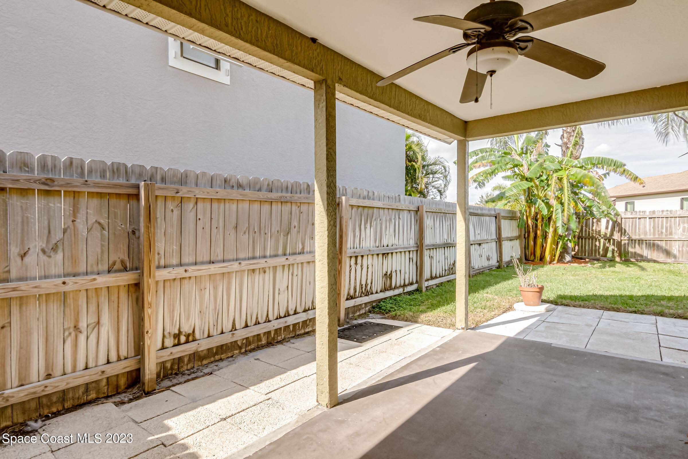 4540 Rivermist Drive Melbourne, FL 32935 - Photo 33 of 39 a view of a porch with a backyard