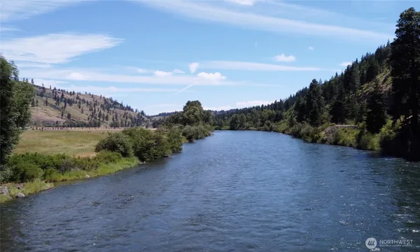 a view of a field with a yard