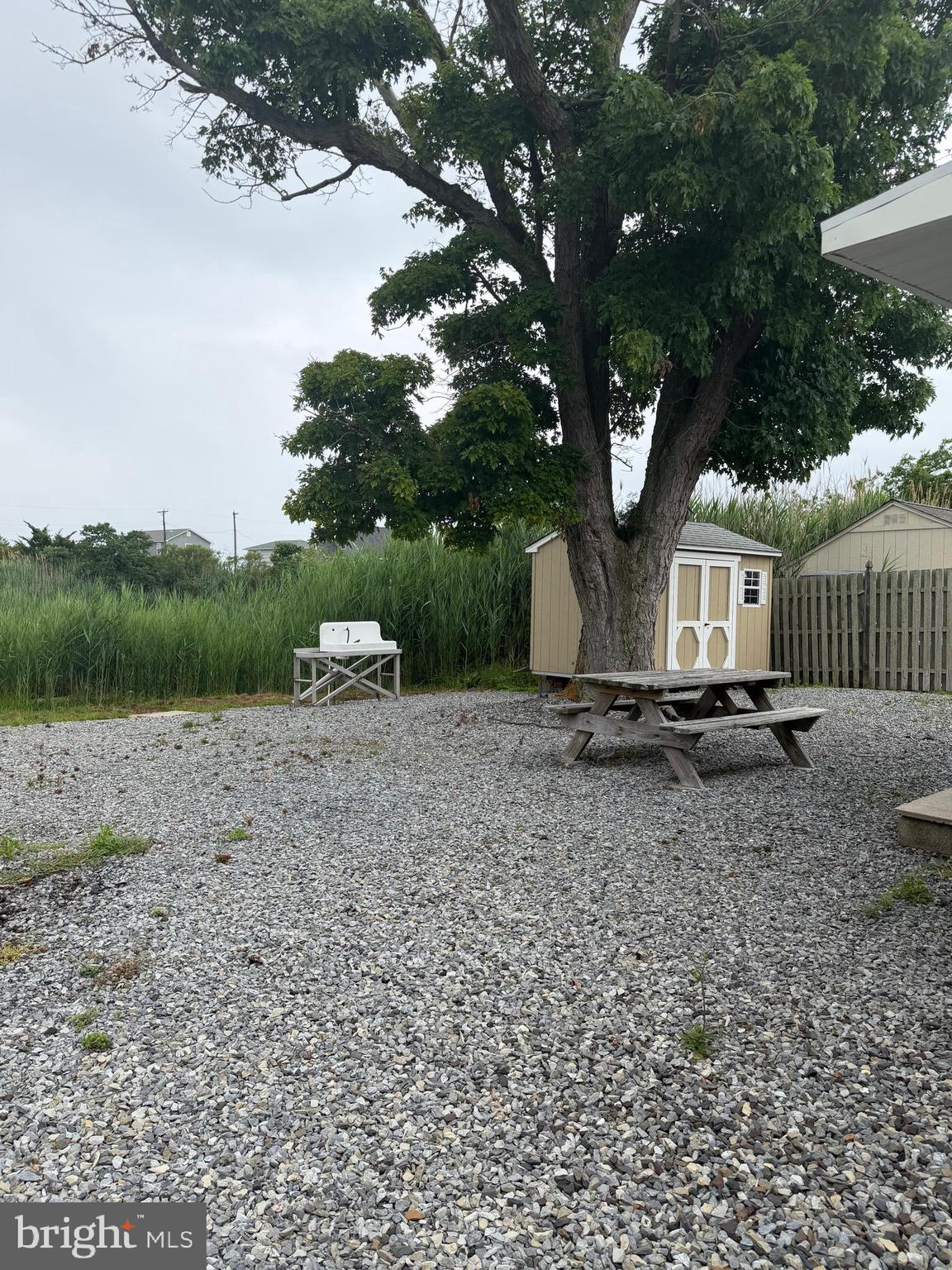 102 Garrison Avenue Fortescue, NJ 08321 - Photo 21 of 23 Backyard w/ picnic table