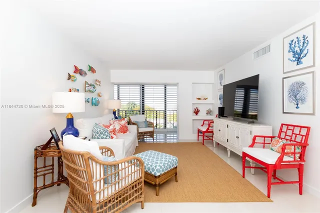 a bedroom with furniture and a flat screen tv