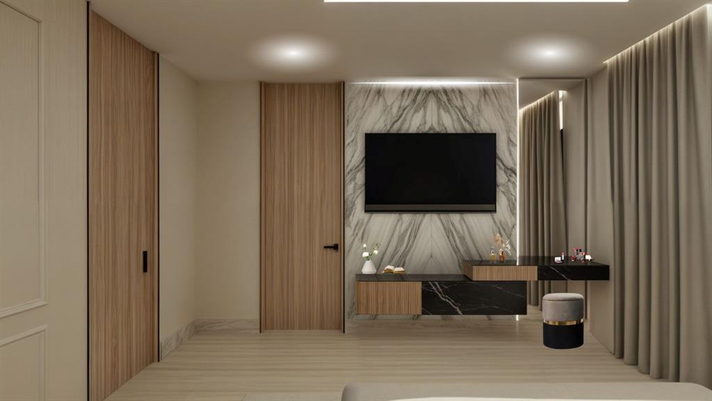 4930 Northeast 28th Avenue Lighthouse Point, FL 33064 - Photo 11 of 22 a room with wooden floor and furniture