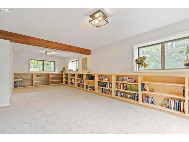 a view of livingroom with furniture