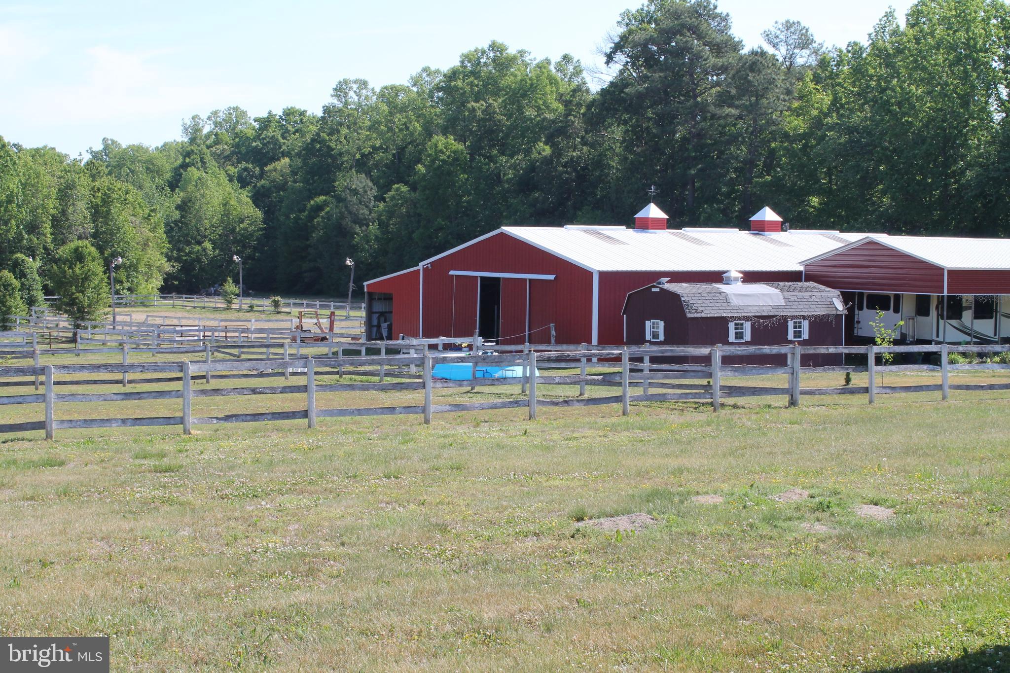 6031 Hickory Ridge Road Spotsylvania, VA 22551 - Photo 17 of 28 horse barn with