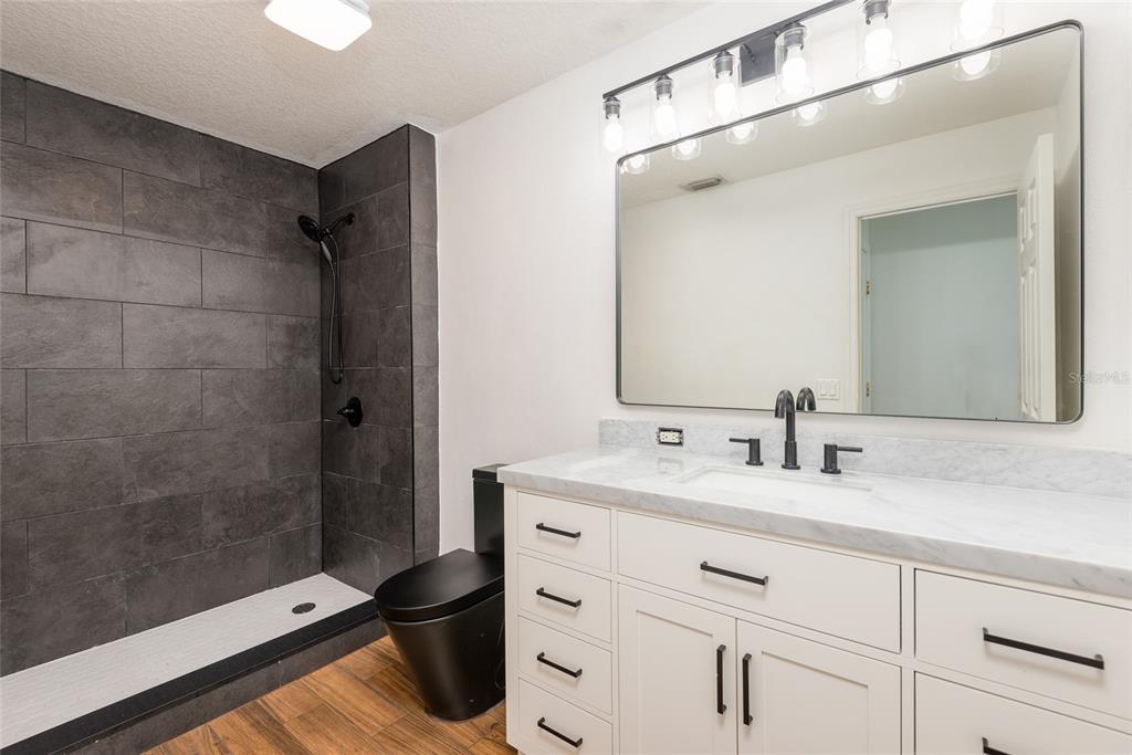 11813 Prickly Pear Way Seffner, FL 33584 - Photo 14 of 24 a bathroom with a double vanity sink toilet and shower
