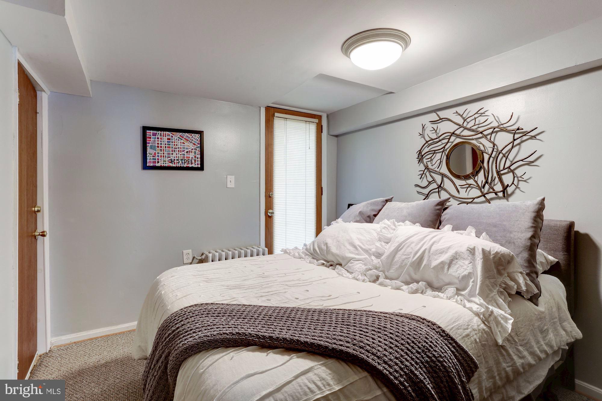 414 4th Street Northeast Washington, DC 20002 - Photo 31 of 44 English basement bedroom