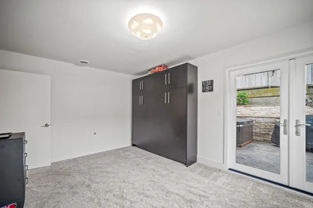 a view of outdoor space with seating area