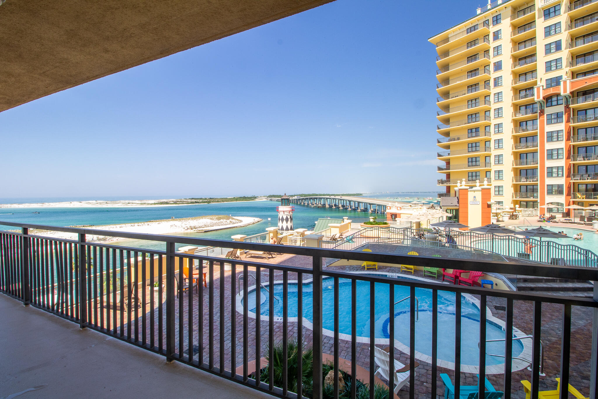 10 Harbor Boulevard, Unit E205H Destin, FL 32541 - Photo 18 of 30 a view of city from a balcony