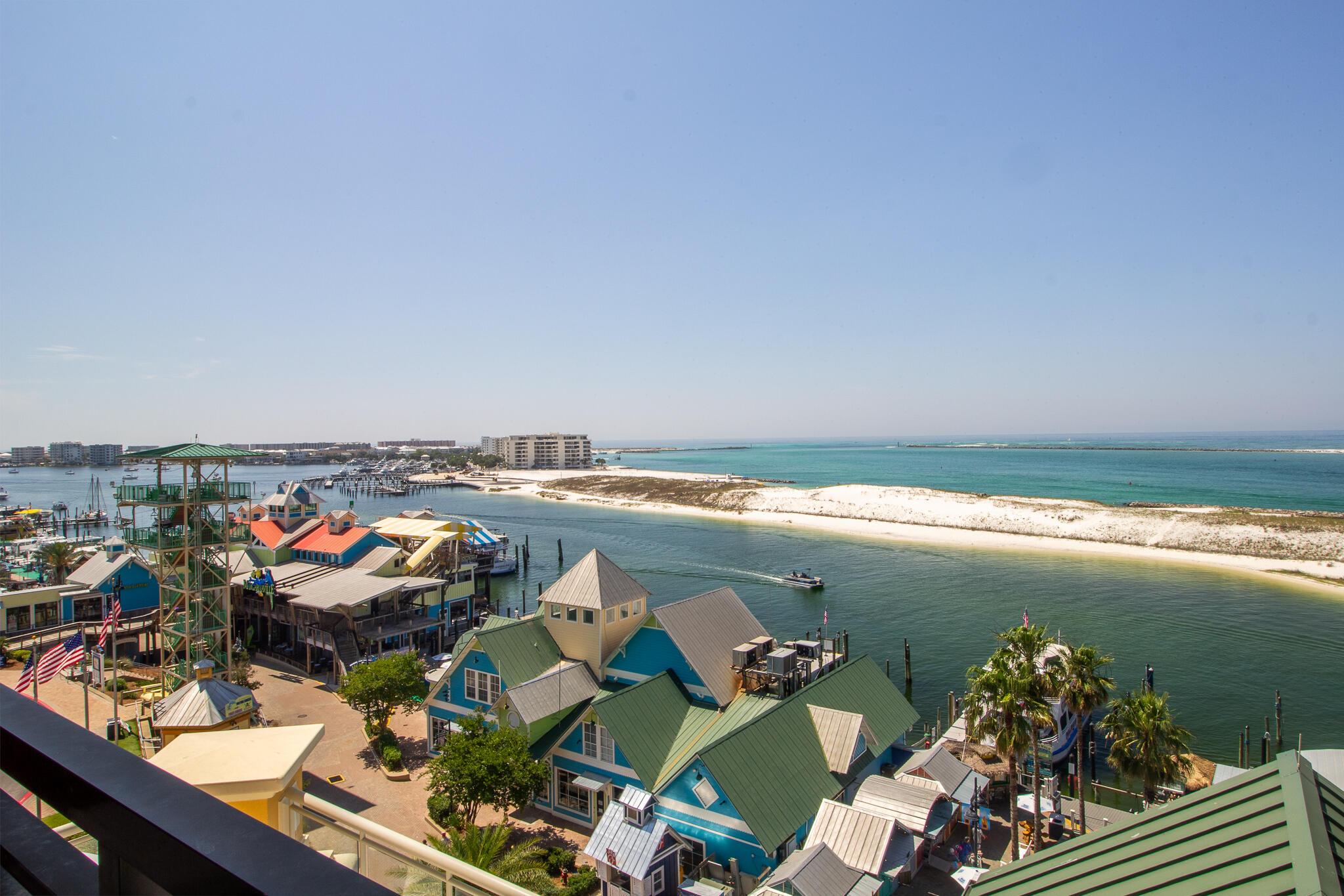 10 Harbor Boulevard, Unit E205H Destin, FL 32541 - Photo 20 of 30 an aerial view of a house with a ocean view