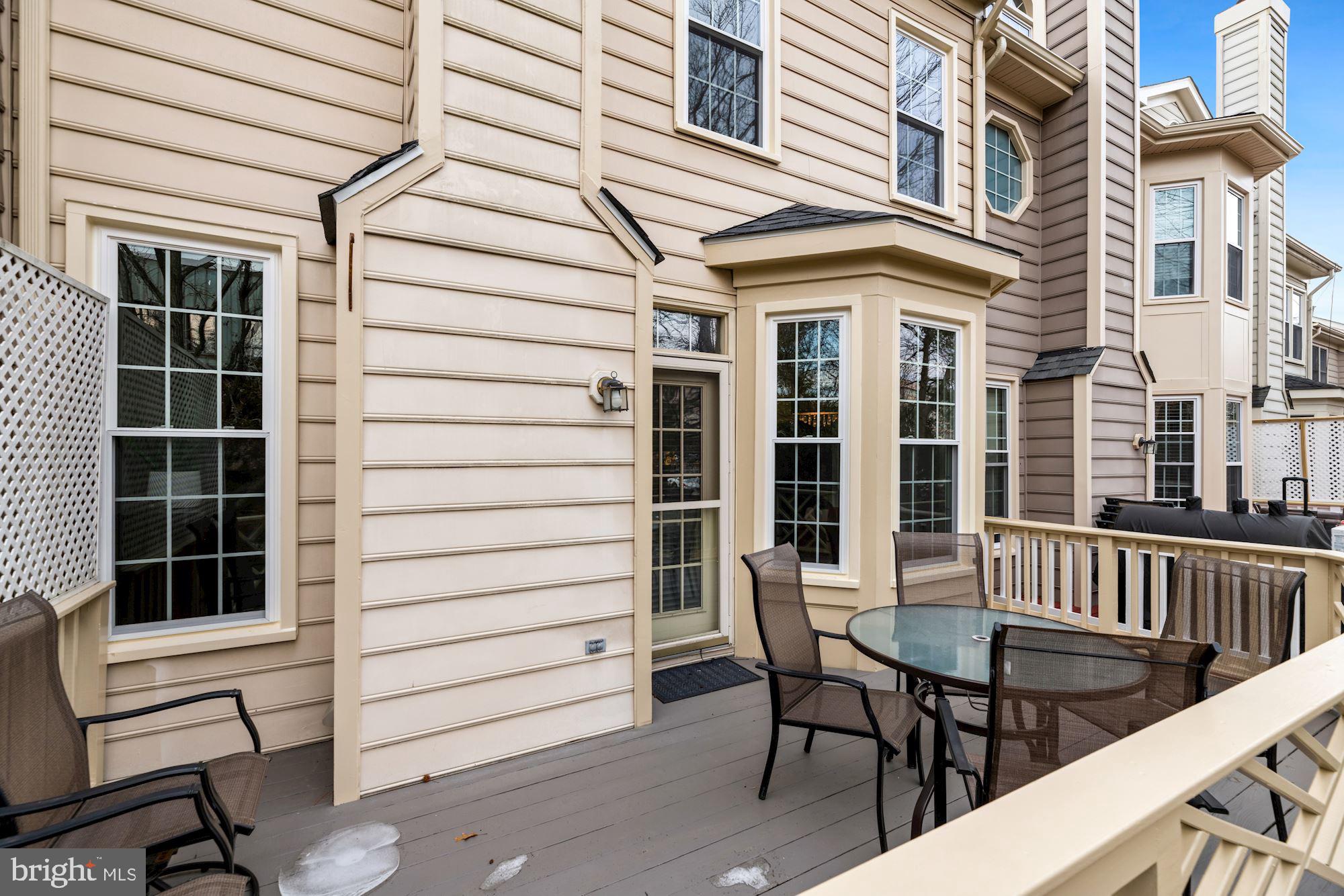 8144 Boss Street Vienna, VA 22182 - Photo 31 of 35 Upper Back Deck