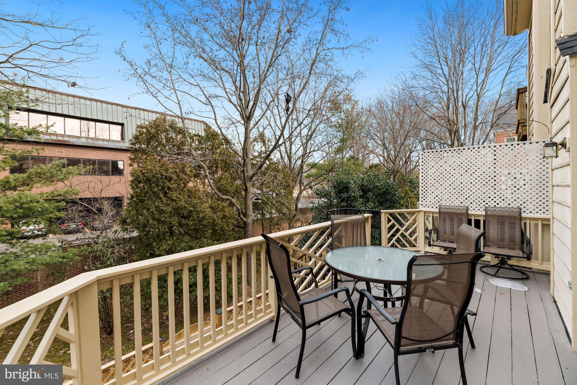 8144 Boss Street Vienna, VA 22182 - Photo 32 of 35 Upper Back Deck
