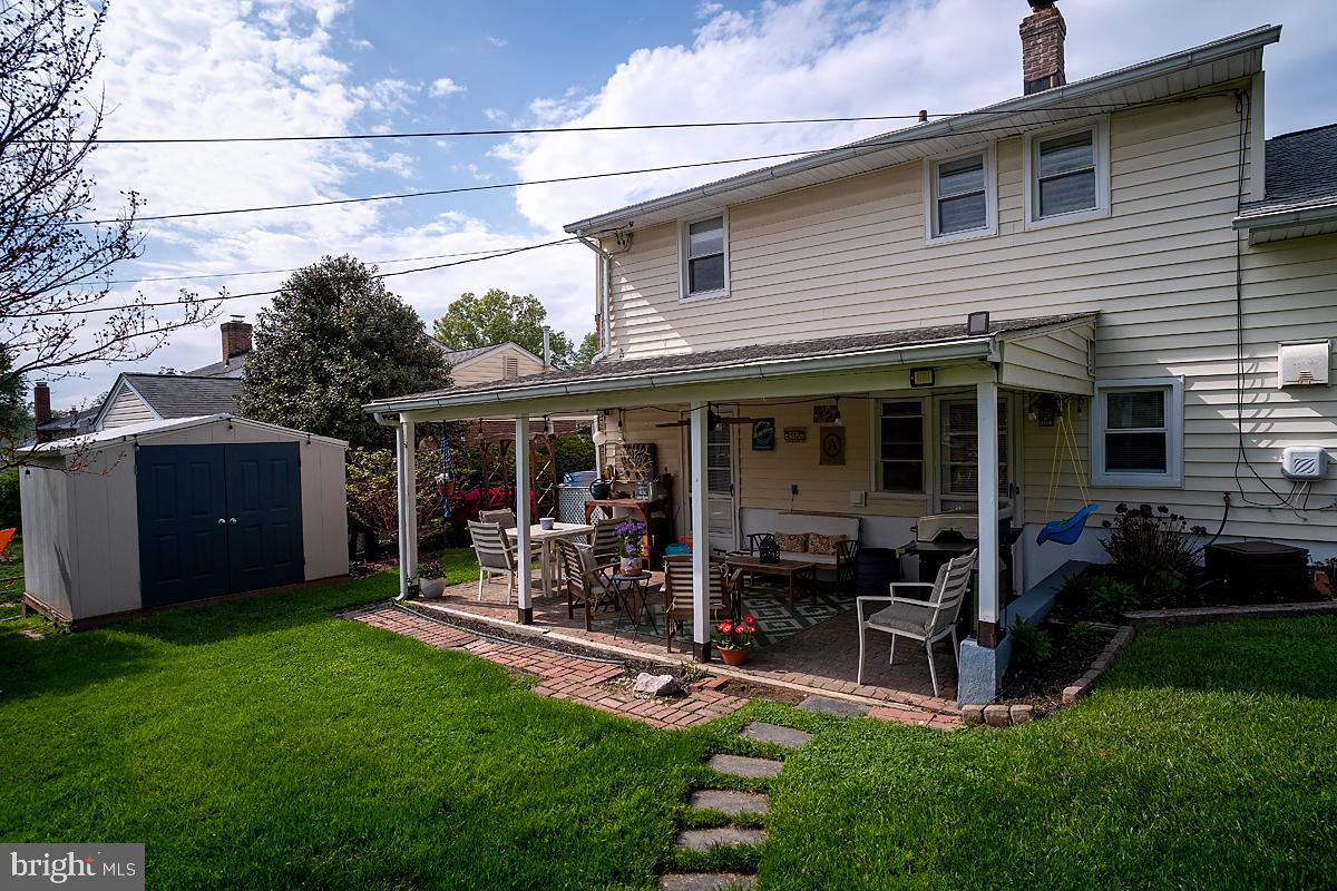1905 Clifden Road Catonsville, MD 21228 - Photo 12 of 24 Covered patio with fan