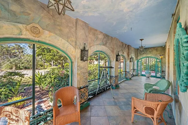 a kitchen with lots of counter top space sink and stove