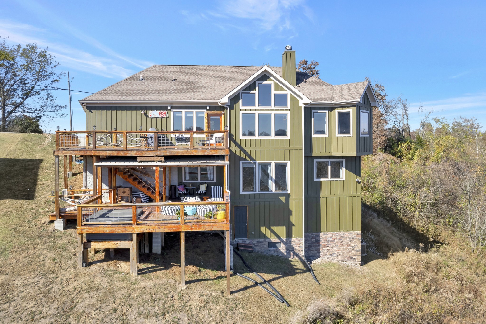5320 Coconut Ridge Road Smithville, TN 37166 - Photo 16 of 52 a front view of a house with a porch