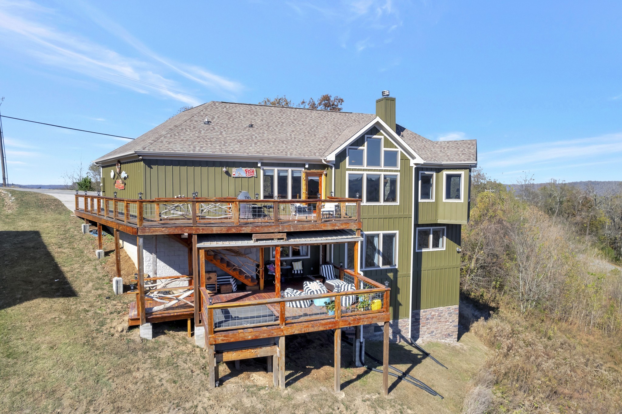 5320 Coconut Ridge Road Smithville, TN 37166 - Photo 18 of 52 a front view of a house with swimming pool