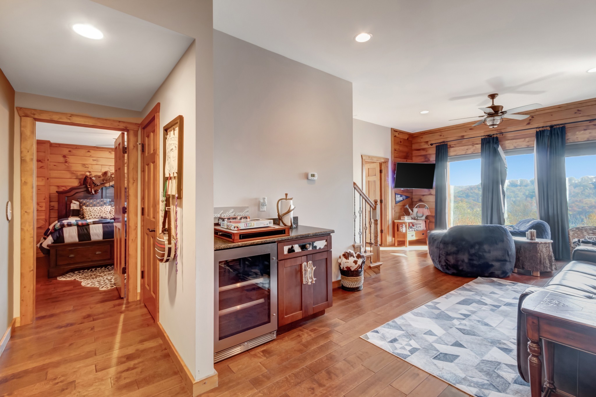 5320 Coconut Ridge Road Smithville, TN 37166 - Photo 37 of 52 a living room with furniture and a flat screen tv