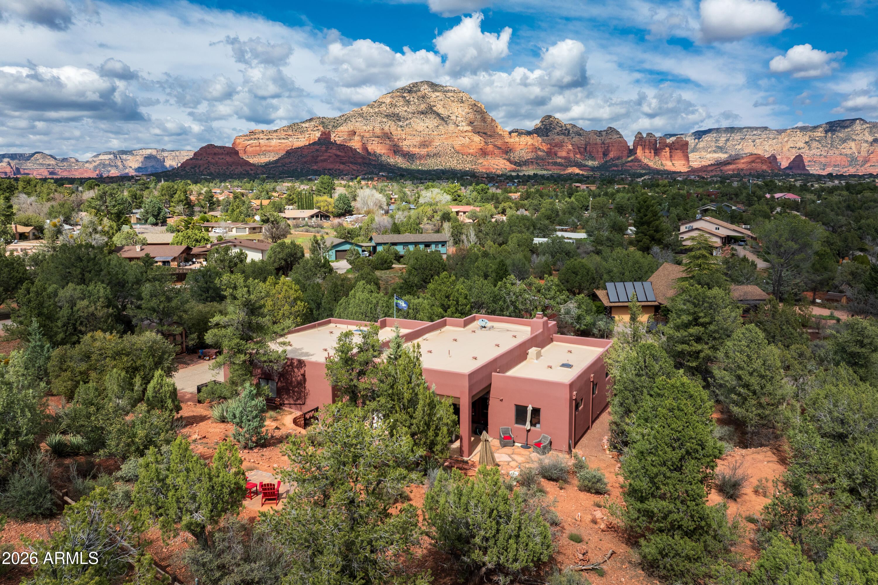 355 El Camino Road Sedona, AZ 86336 - Photo 2 of 46 355ElCaminoRd-Drone-04