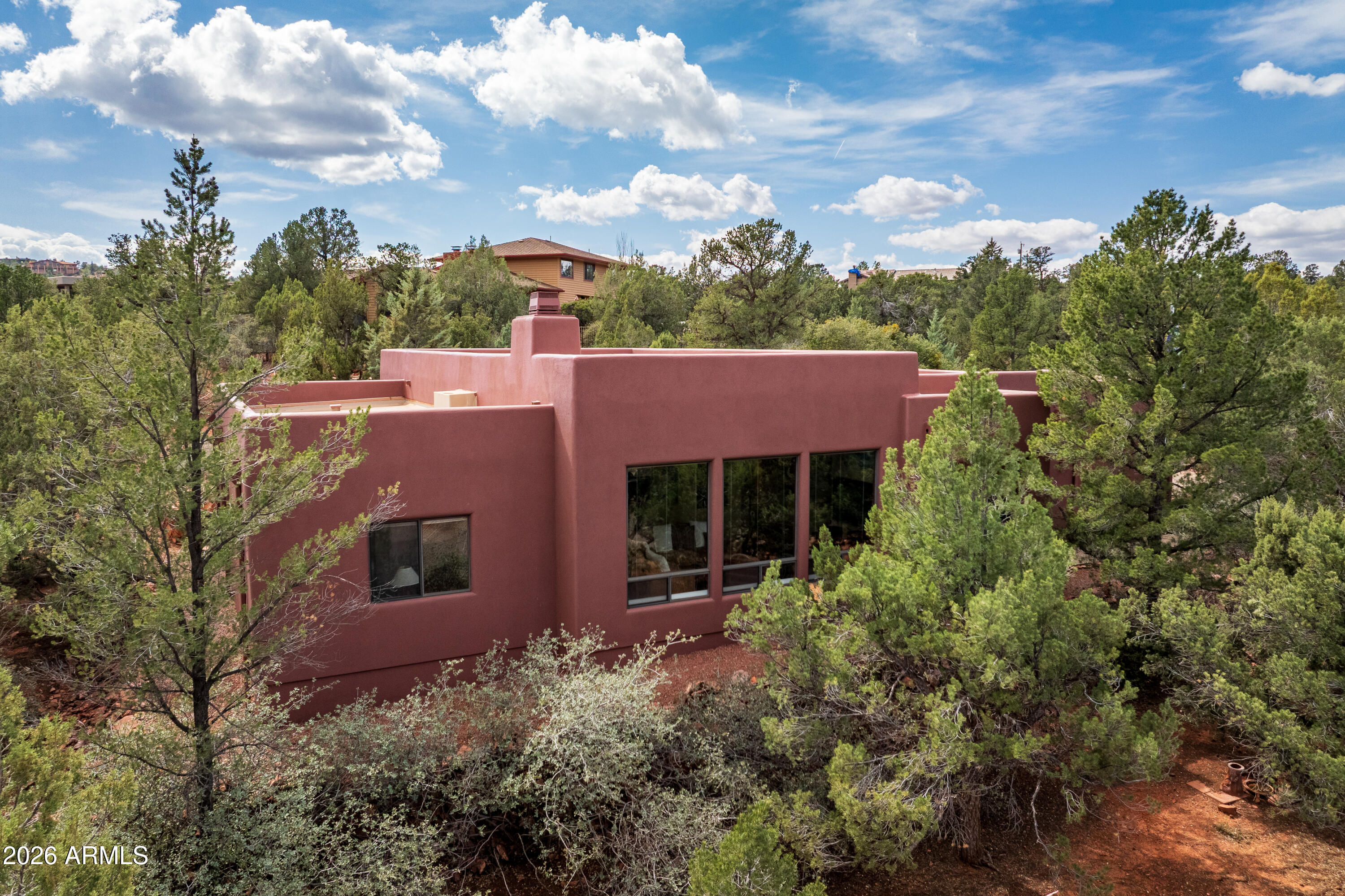 355 El Camino Road Sedona, AZ 86336 - Photo 36 of 46 355ElCaminoRd-Drone-02