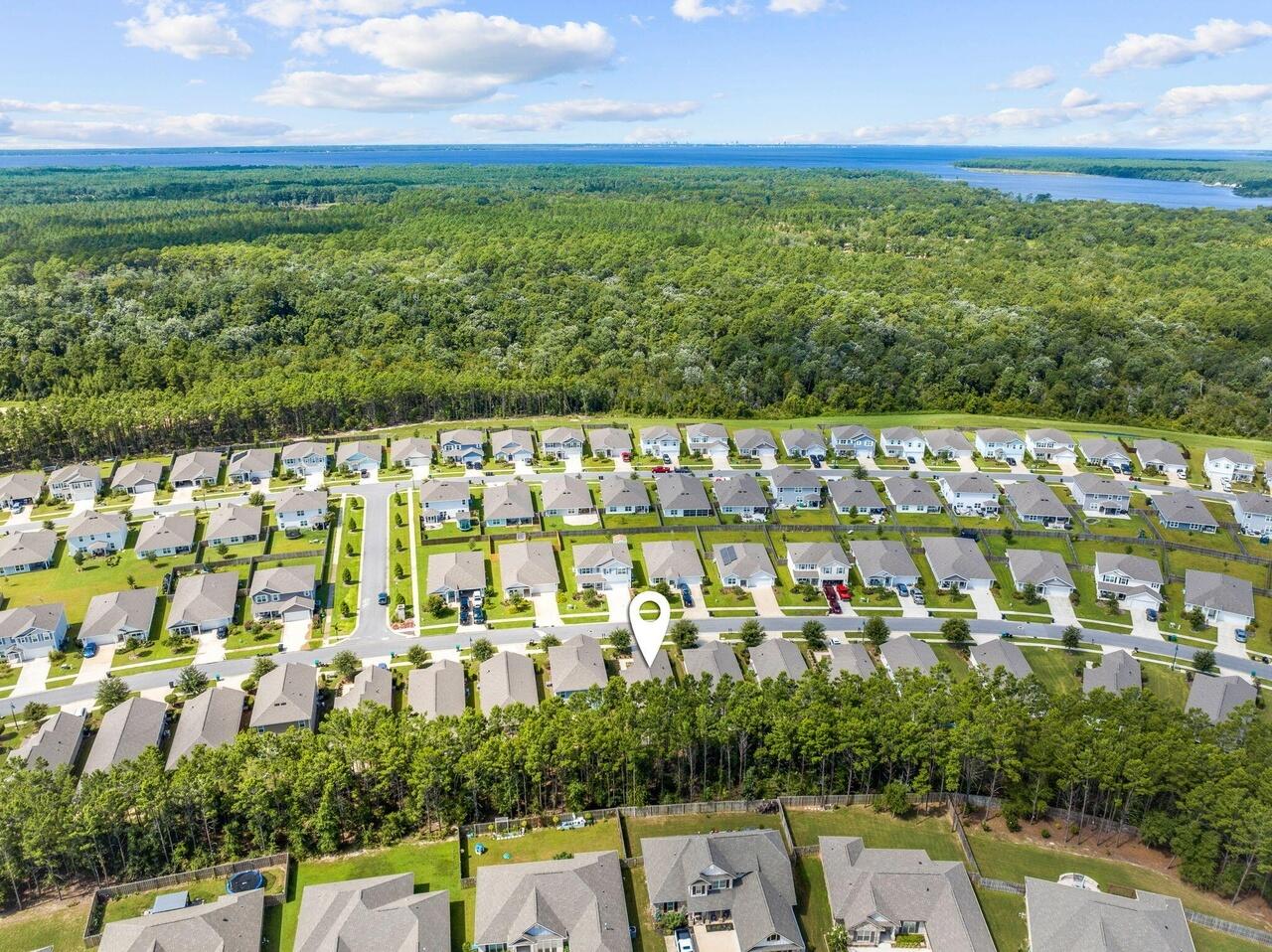 545 Earl Godwin Road Freeport, FL 32439 - Photo 40 of 50 a view of swimming pool with outdoor space and seating area