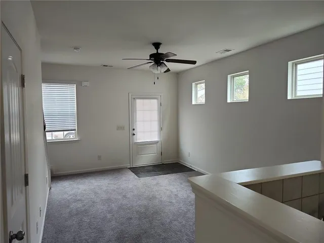 a view of room and window