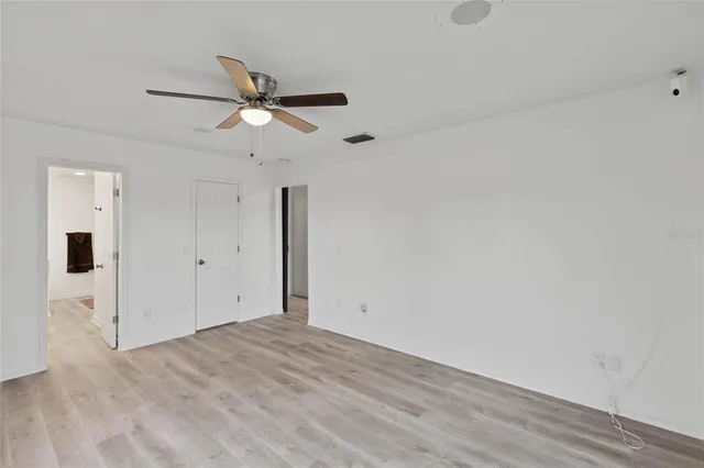 wooden floor in an empty room
