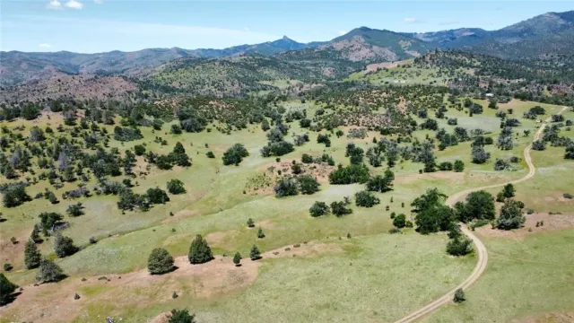 a view of a mountain in the distance