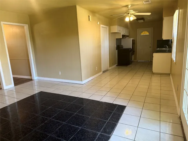 a view of a bathroom with a shower