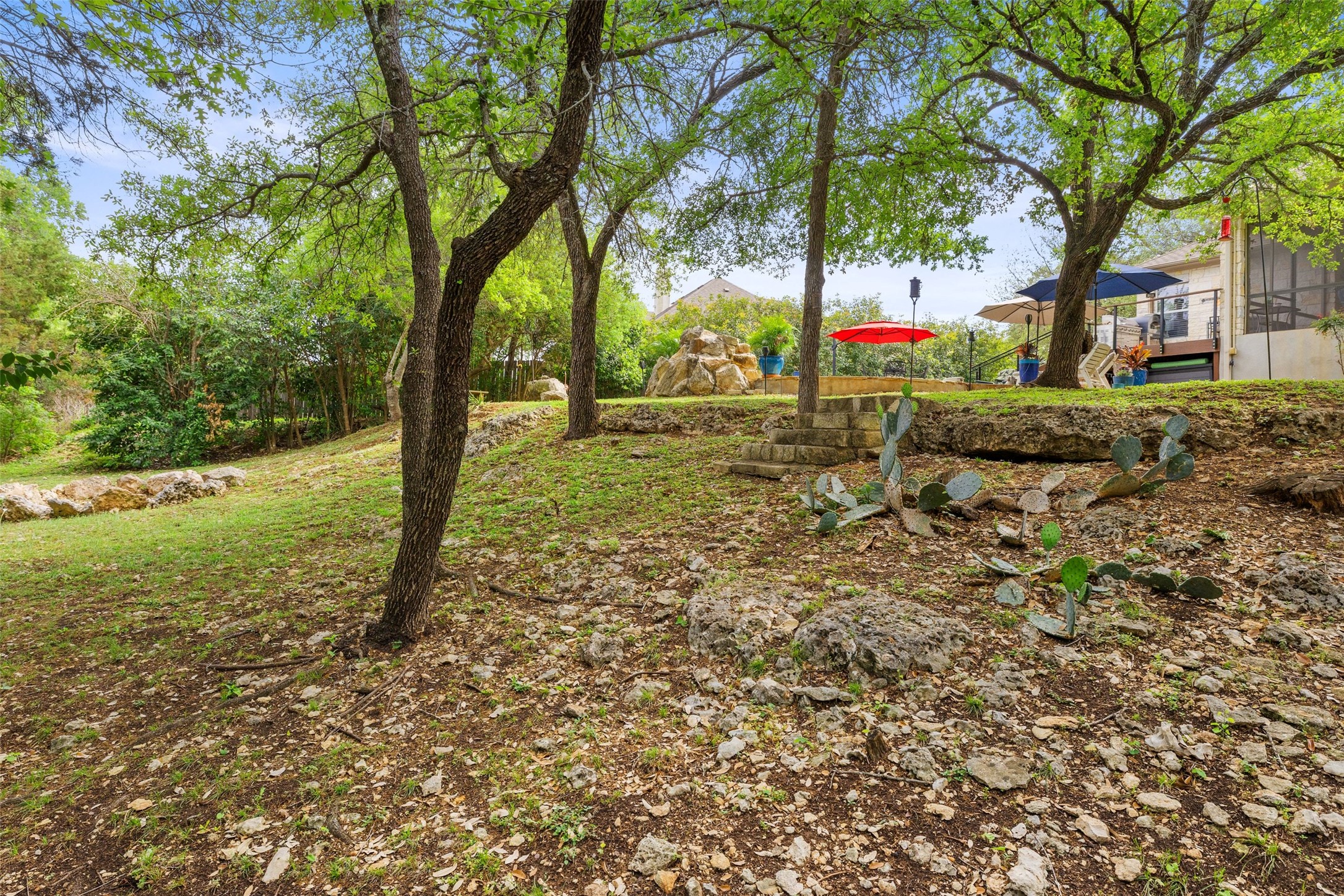 15208 Nightingale Lane Austin, TX 78734 - Photo 33 of 40 View of yard