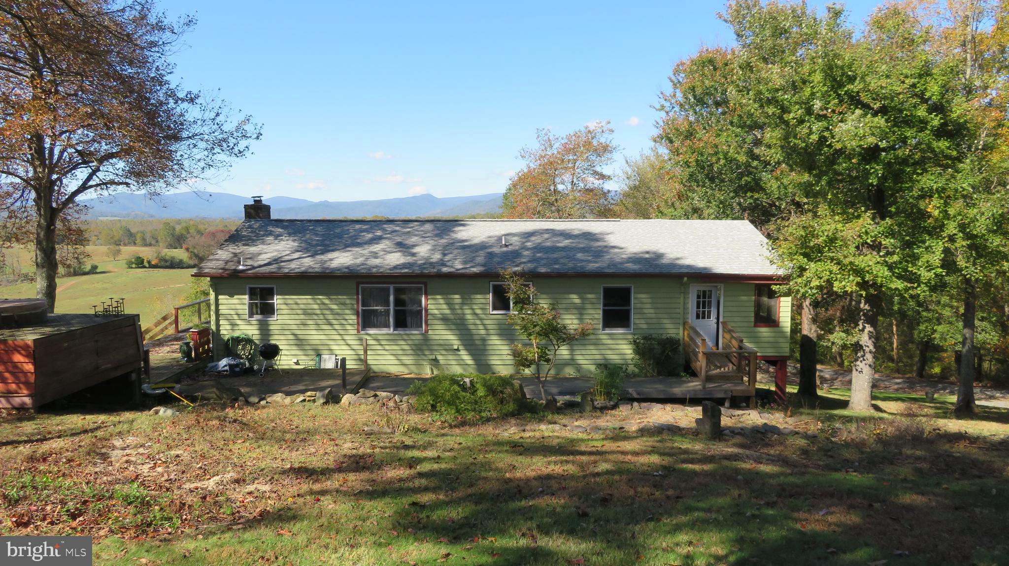55 West View Lane Castleton, VA 22716 - Photo 9 of 64 Back of house with view beyond