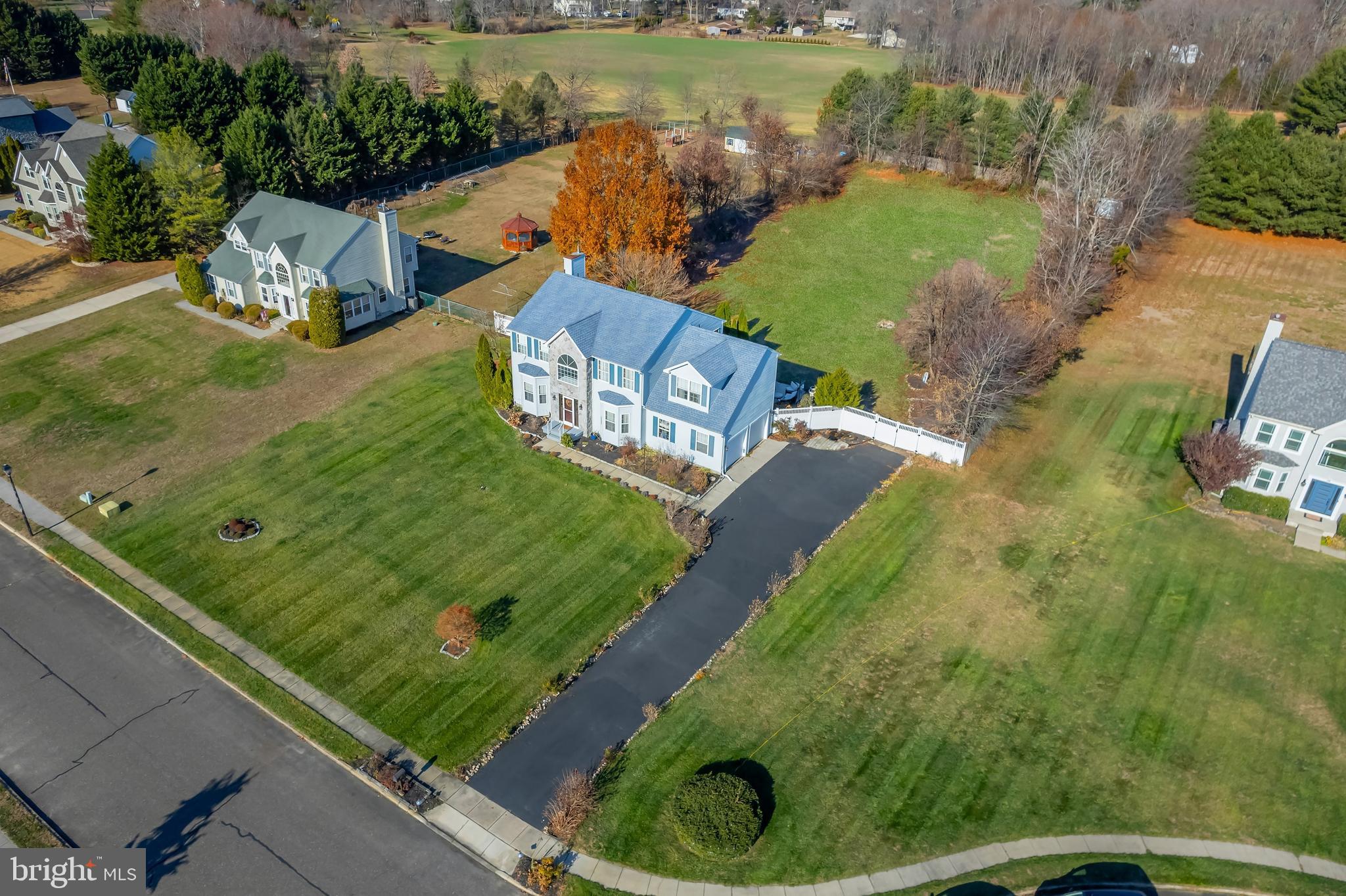 29 Peach Ridge Drive Mullica Hill, NJ 08062 - Photo 26 of 31 an aerial view of a residential houses with outdoor space
