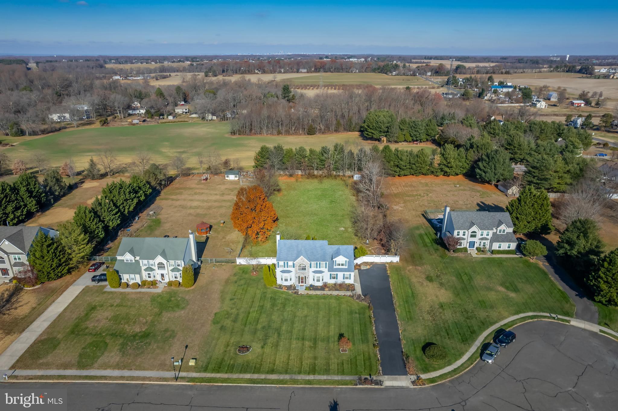 29 Peach Ridge Drive Mullica Hill, NJ 08062 - Photo 27 of 31 an aerial view of a house with a lake view