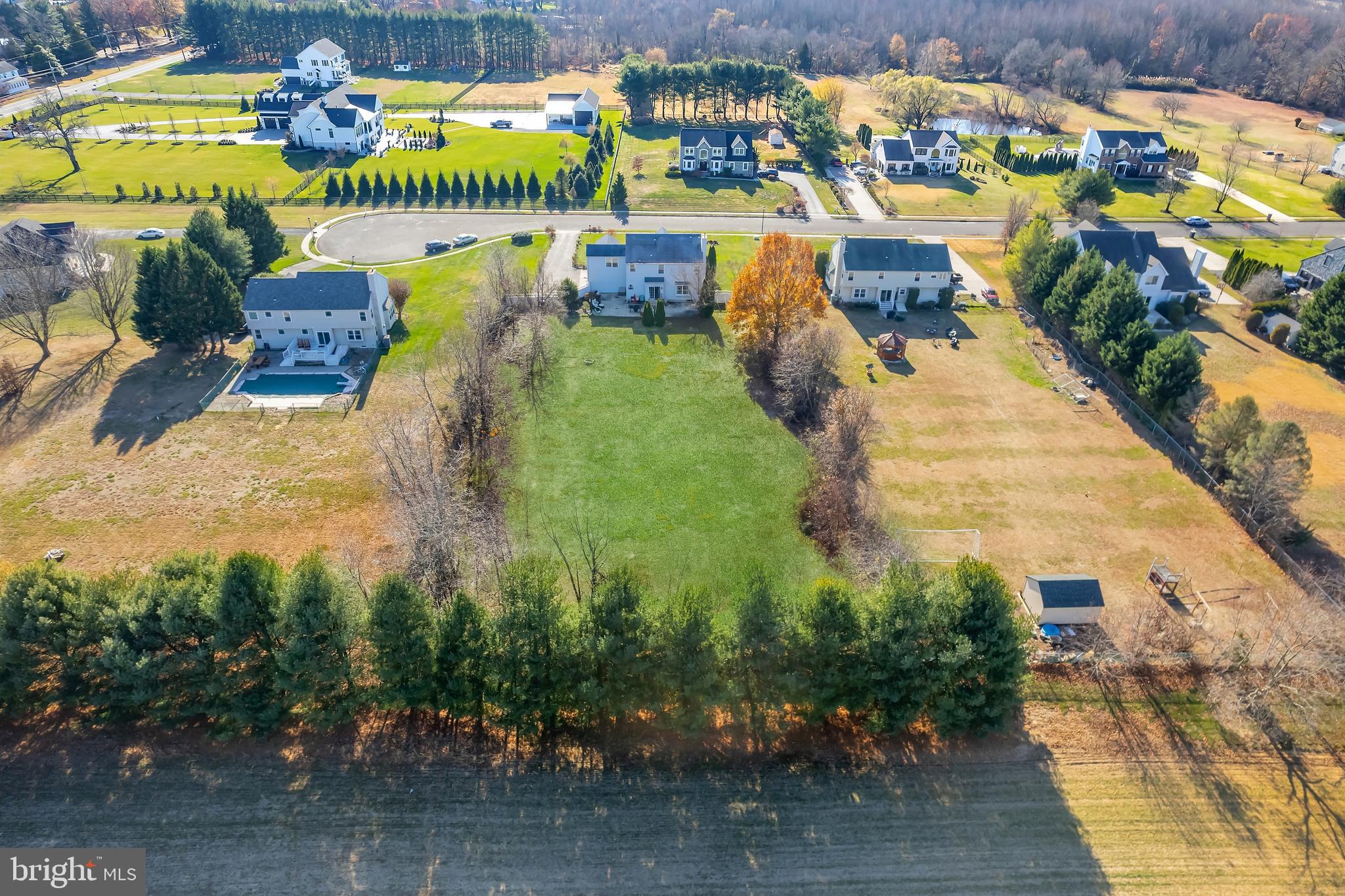 29 Peach Ridge Drive Mullica Hill, NJ 08062 - Photo 29 of 31 a aerial view of a house with outdoor space swimming pool