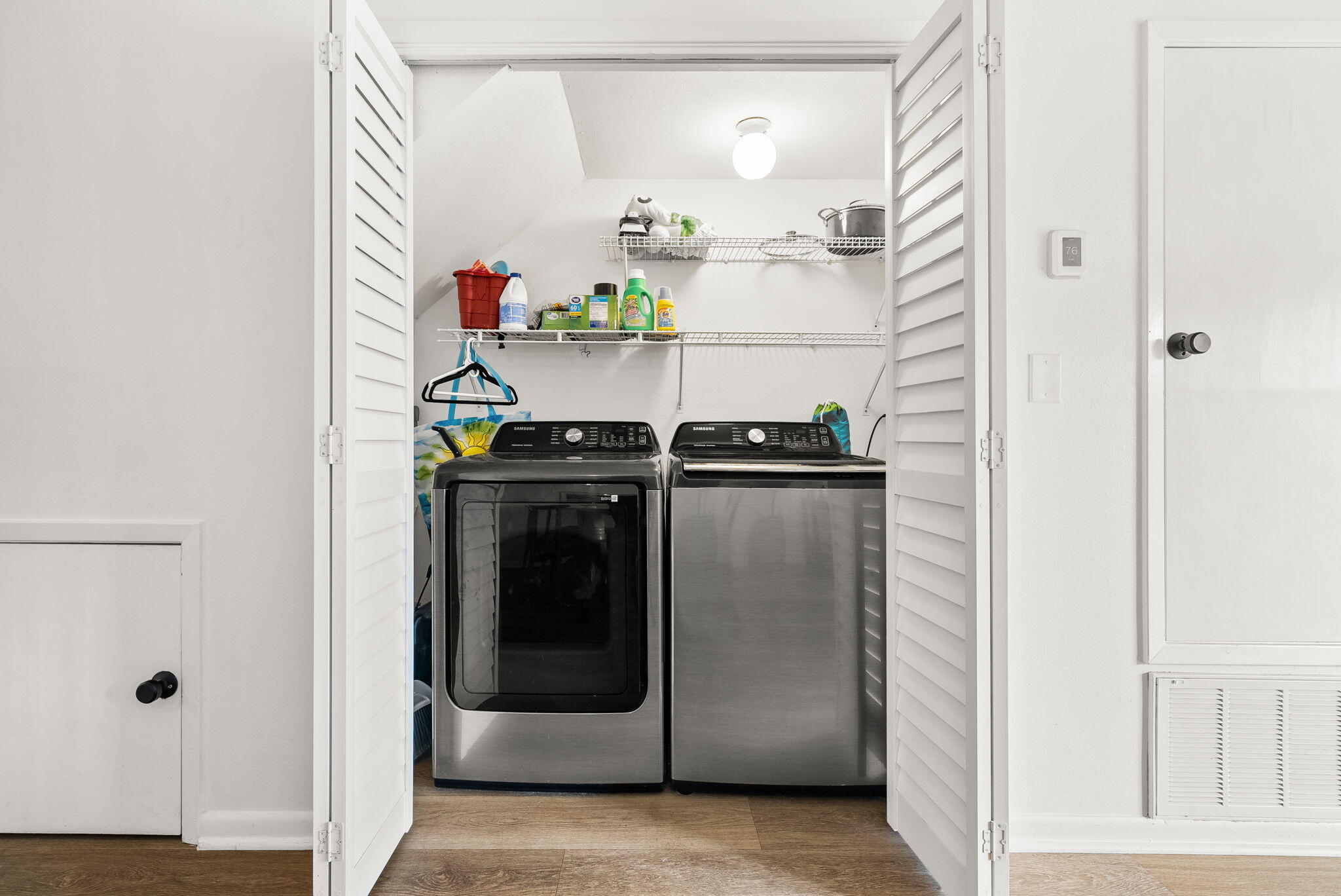 17620 Front Beach Road, Unit J2 Panama City Beach, FL 32413 - Photo 19 of 30 a close view of utility room