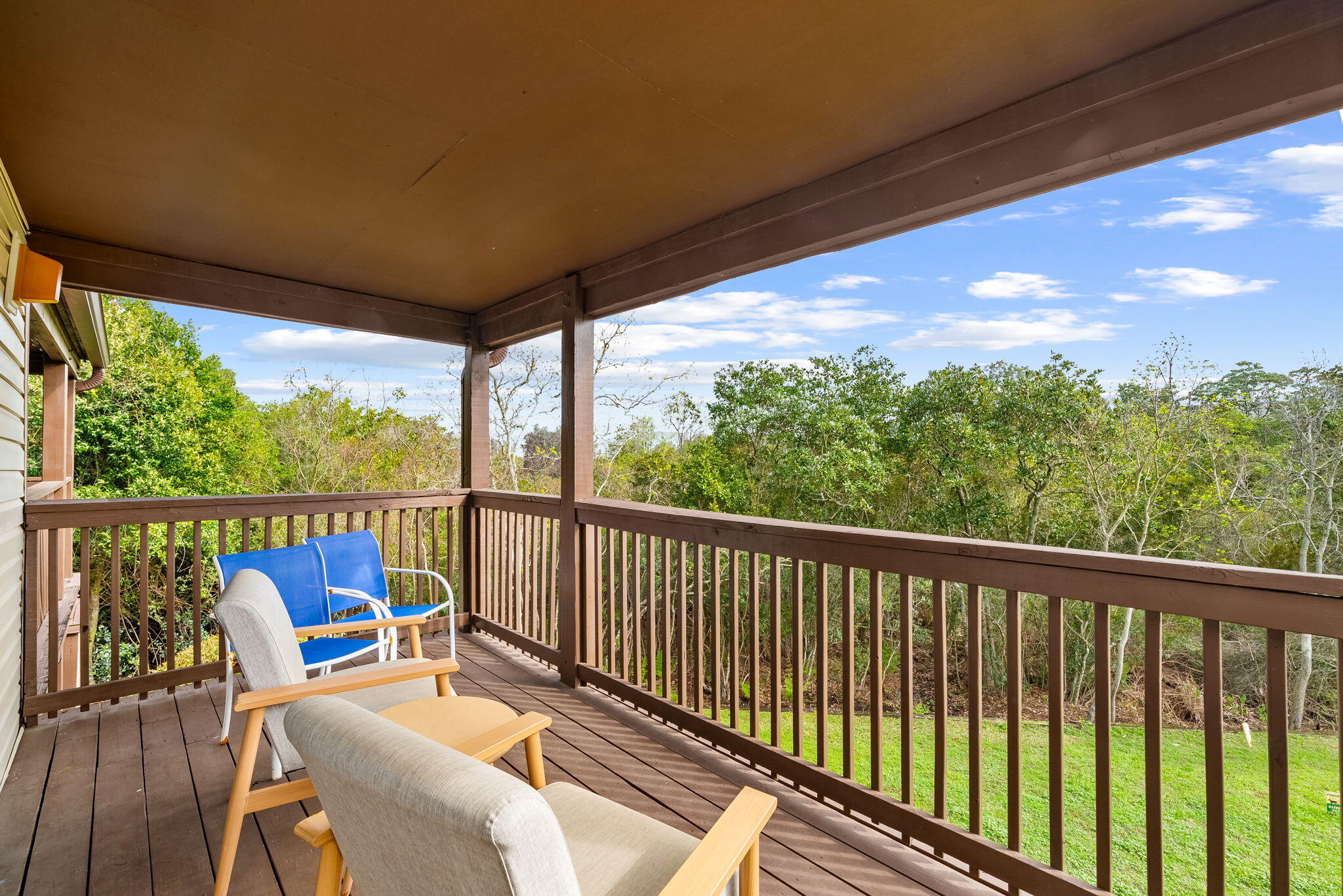 17620 Front Beach Road, Unit J2 Panama City Beach, FL 32413 - Photo 26 of 30 a view of a two chair in the balcony