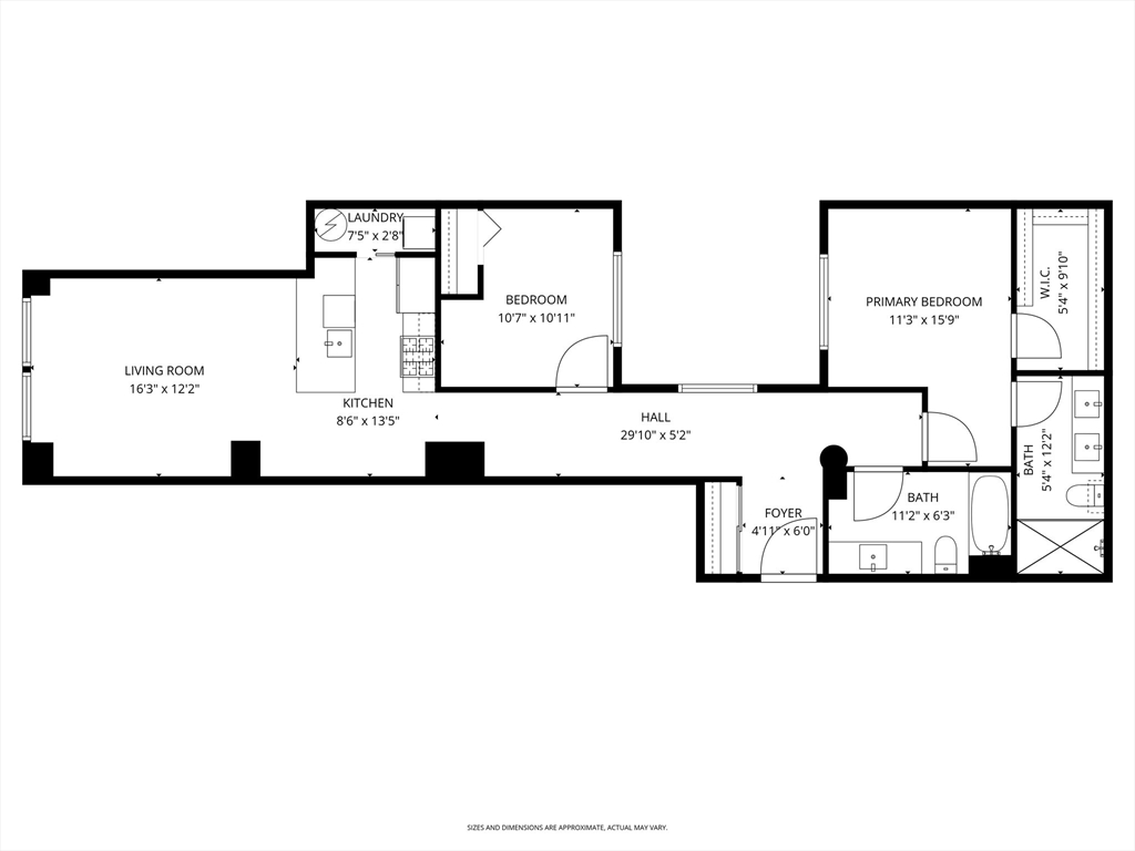 121-127 Portland Street, Unit 307 Boston, MA 02114 - Photo 27 of 27 a picture of floor plan