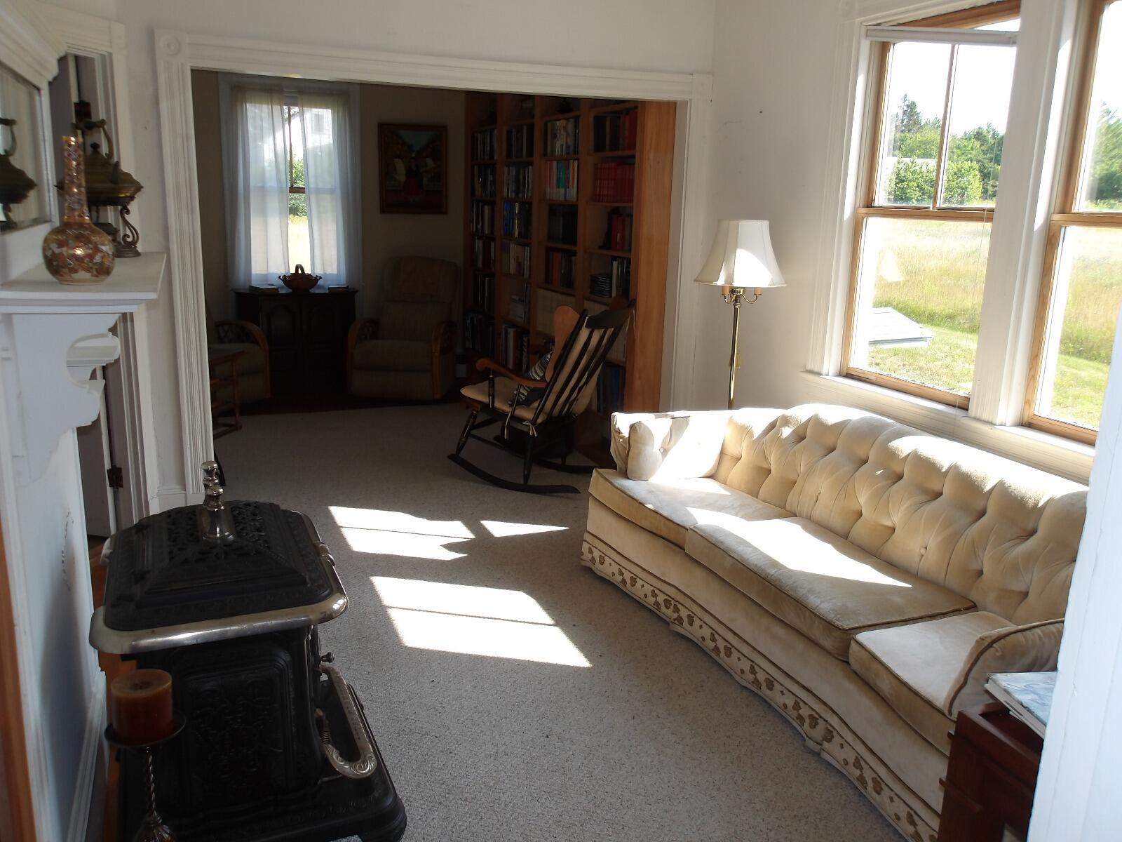 881 Pond Road Gouldsboro, ME 04607 - Photo 24 of 69 Family room + Library
