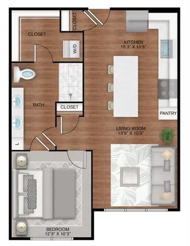 $1,449 | 5332 Trinity River Trail, Unit 1515, Fort Worth, TX 76114