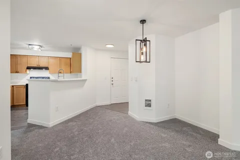 a view of empty room