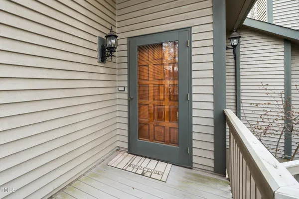 a view of outdoor space and deck