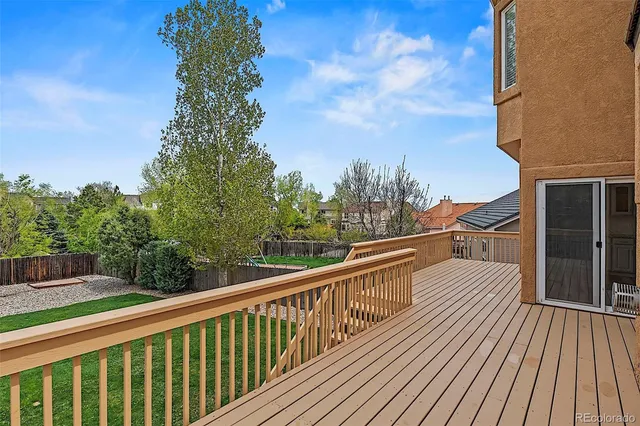 a view of balcony of a house