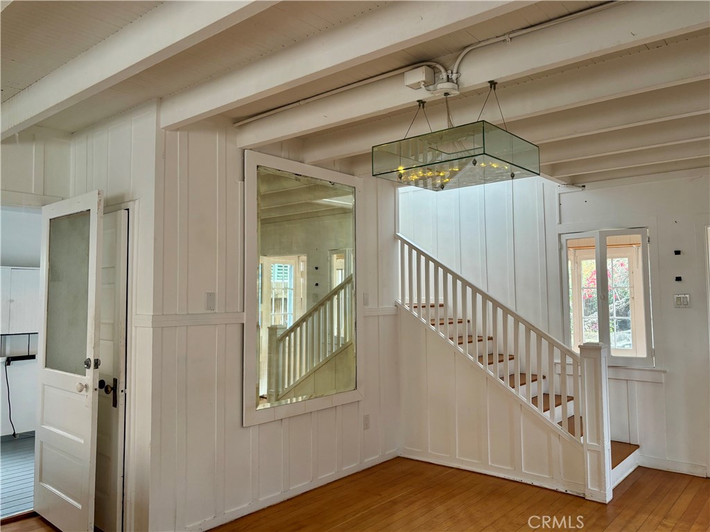25 Galleon Street Marina del Rey, CA 90292 - Photo 14 of 41 a view of entryway with wooden floor and stairs