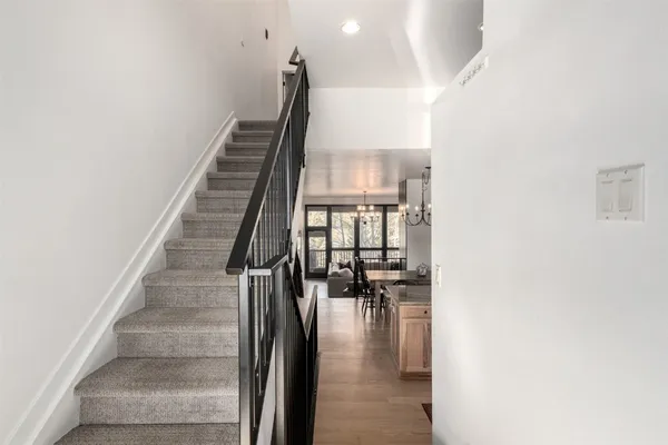 a view of entryway and hall