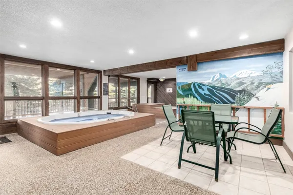 a close view of water heater room