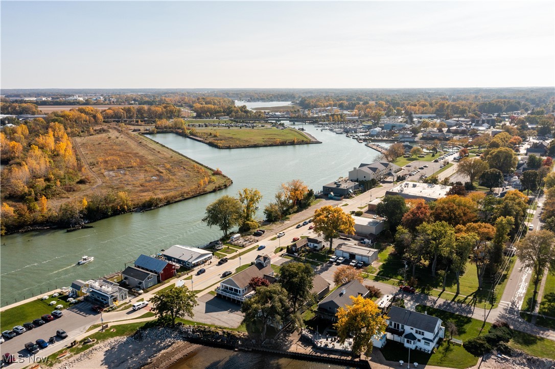 Main Street Huron, OH 44839 - Photo 9 of 11 Drone / aerial view with a water view
