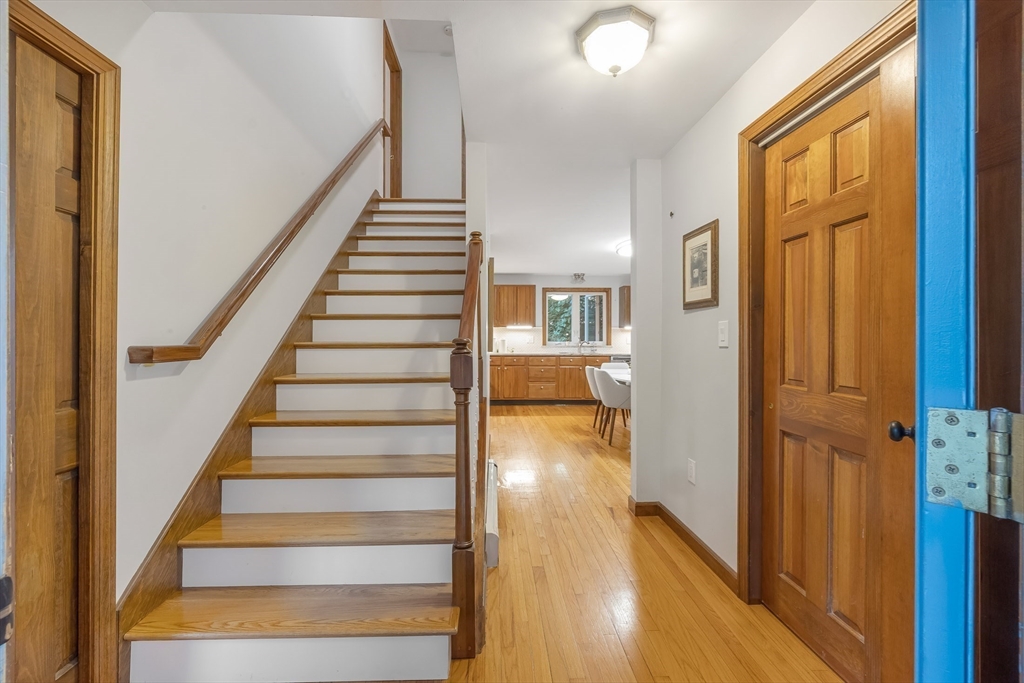 41 Filbert Street Quincy, MA 02169 - Photo 13 of 42 a view of entryway and hall with wooden floor