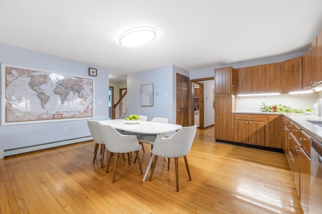 41 Filbert Street Quincy, MA 02169 - Photo 8 of 42 a view of a dining room with furniture window and wooden floor