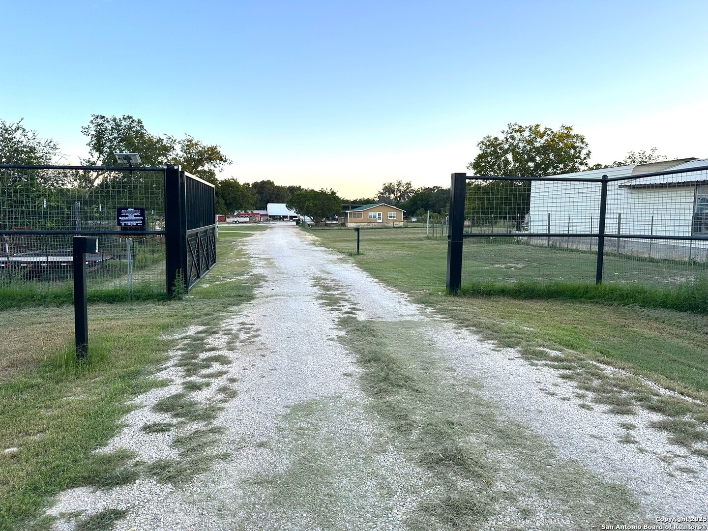 300 Summit Drive Leakey, TX 78873 - Photo 15 of 44 a view of a yard with wooden fence