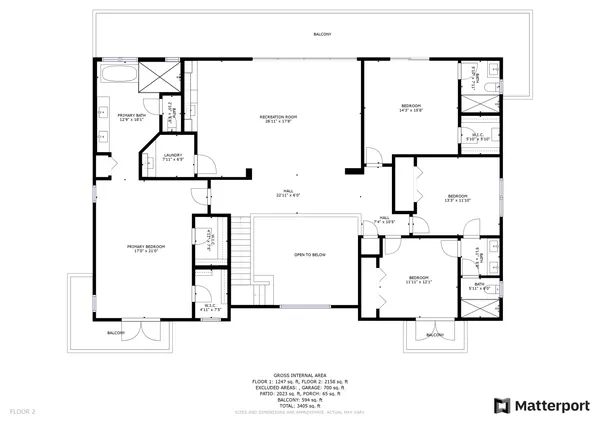 a picture of floor plan