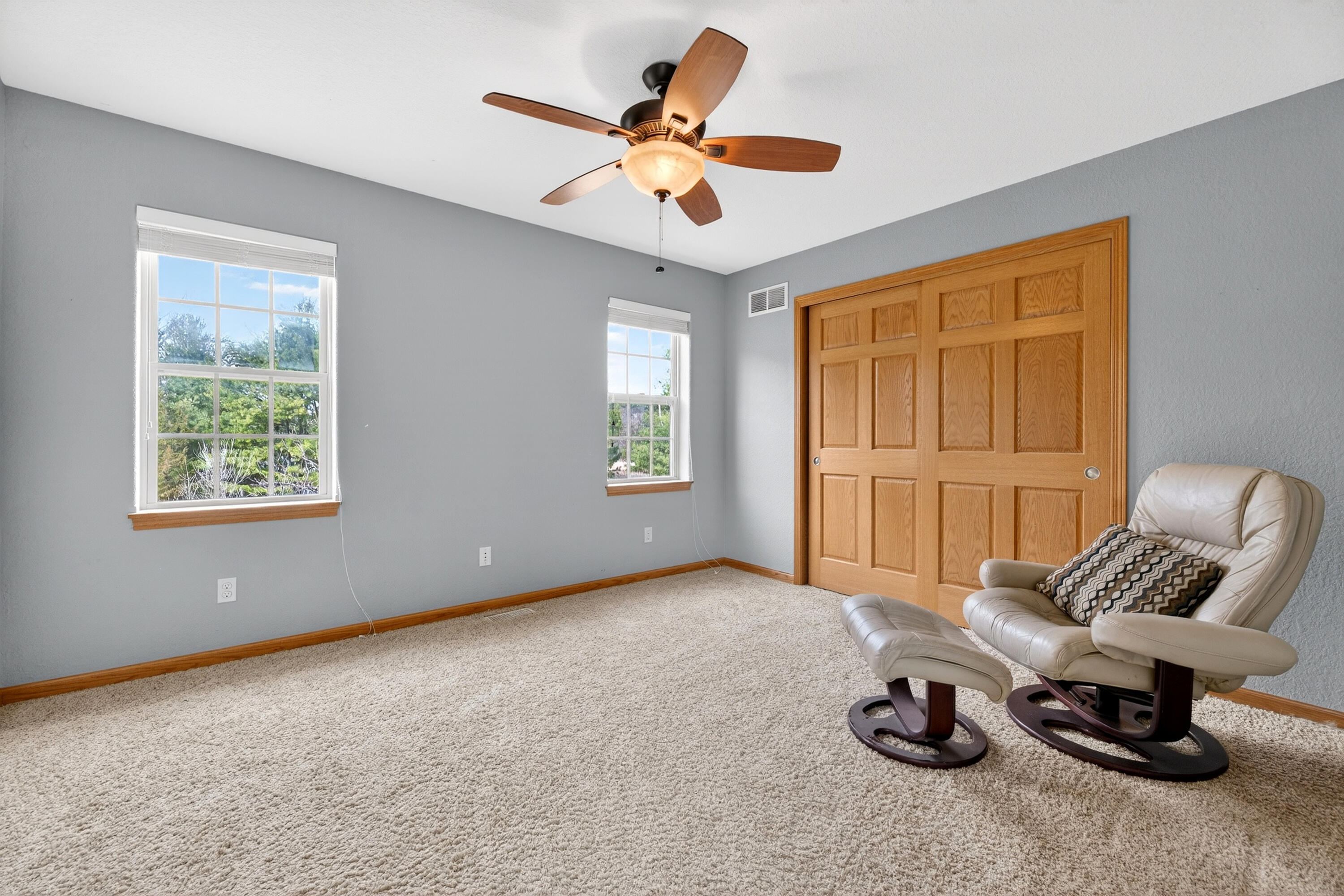 760 Mill Pond Road Dousman, WI 53118 - Photo 39 of 81 Bedroom 2 Upper Pic 1