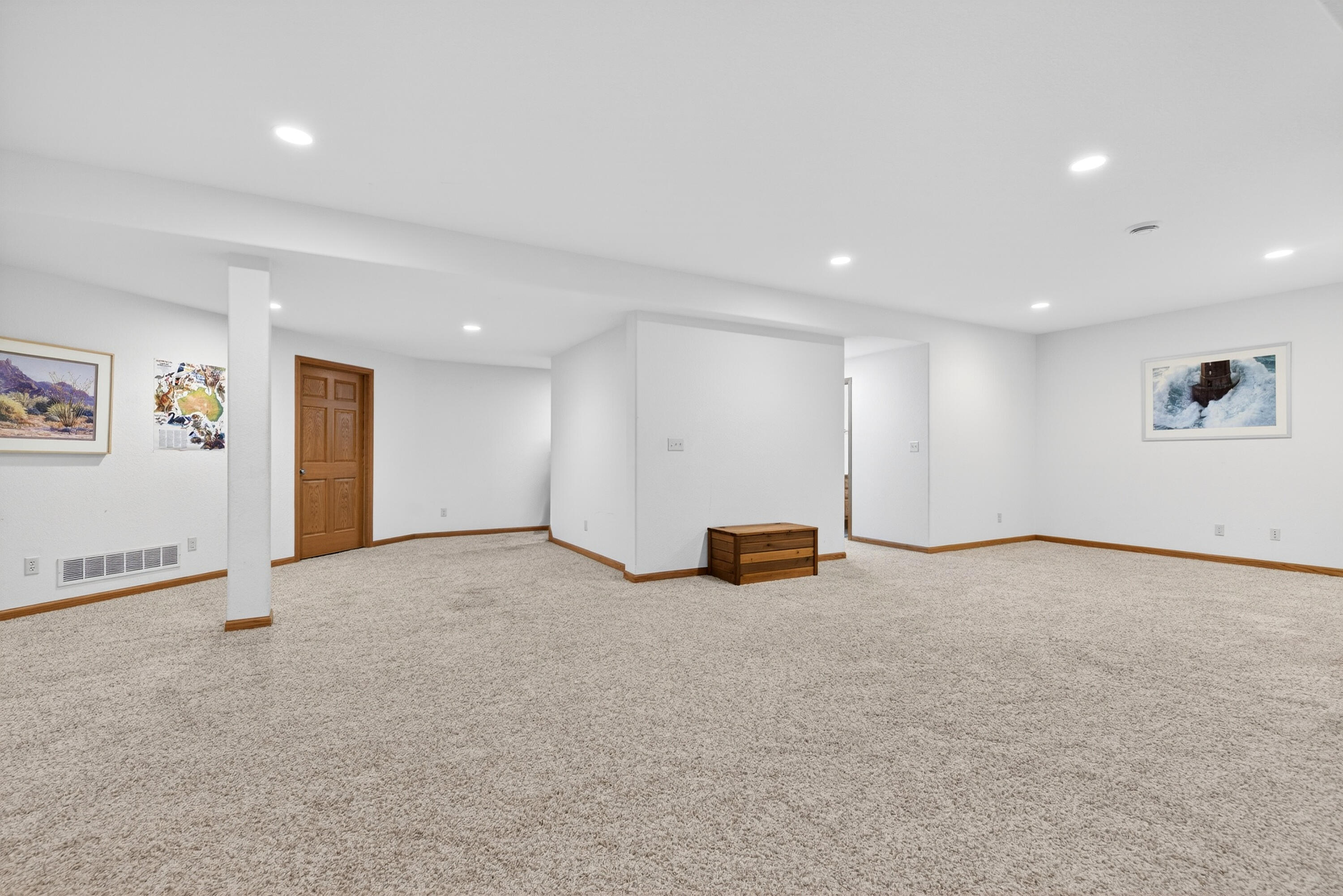 760 Mill Pond Road Dousman, WI 53118 - Photo 54 of 81 Lower Level Rec Room Pic 1